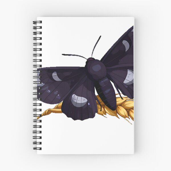 Item preview, Dark Moth on Wheat Stalk designed and sold by IllumeInk.