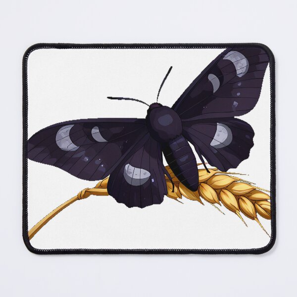 Item preview, Dark Moth on Wheat Stalk designed and sold by IllumeInk.