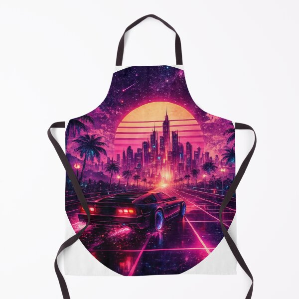 Item preview, Neon Sunset Retro Future Drive designed and sold by Del4xe.