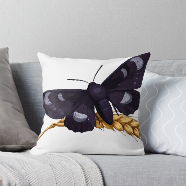 Item preview, Dark Moth on Wheat Stalk designed and sold by IllumeInk.