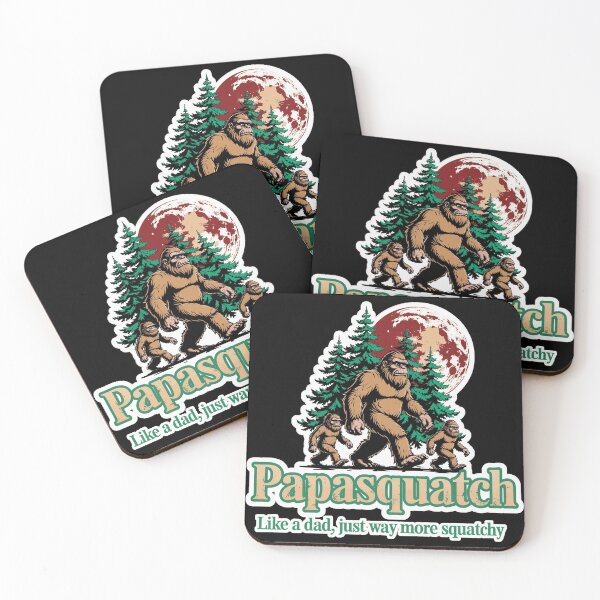 Item preview, Papasquatch Like a Dad Just Way More Squatchy Funny Father Design designed and sold by Mirokesting44.