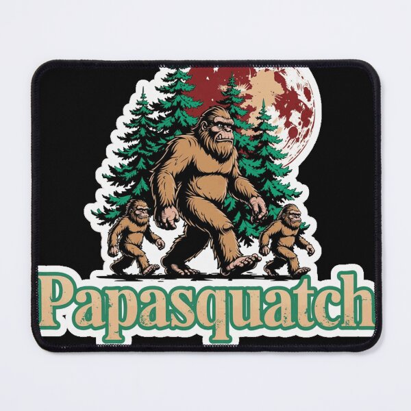 Item preview, Papasquatch Like a Dad Just Way More Squatchy Funny Father Design designed and sold by Mirokesting44.