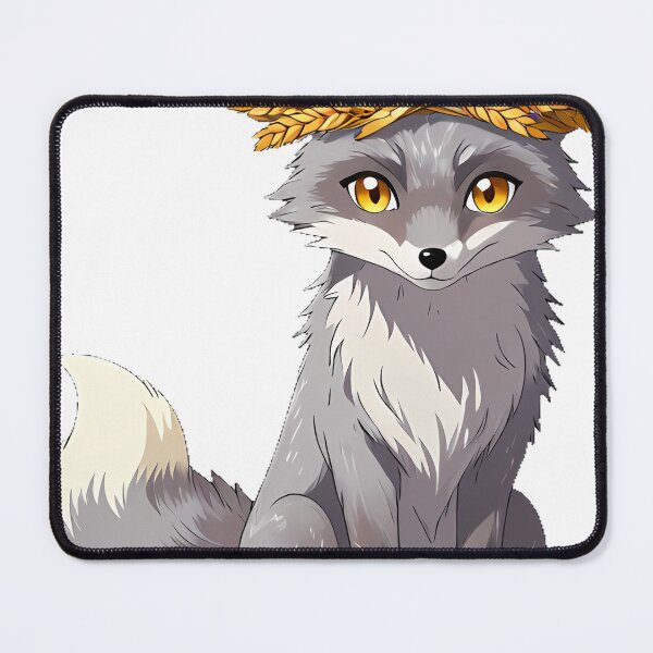 Item preview, Silver Fox with Wheat Crown designed and sold by IllumeInk.