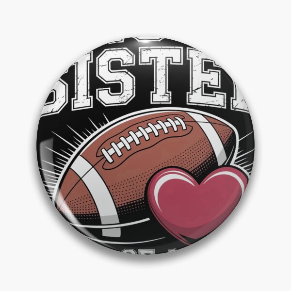 Item preview, Proud Sister of a Lineman Football Family Support Design designed and sold by EloanMerlet11.