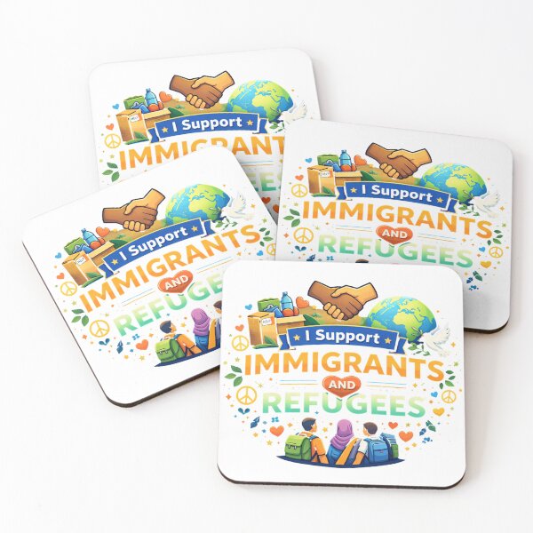 Item preview,  I Support Immigrants and Refugees  designed and sold by Absayshop.