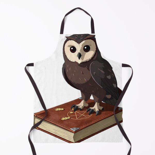 Item preview, Black Owl with Ancient Ledger designed and sold by IllumeInk.
