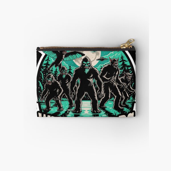 Item preview, Wild Horrors Bigfoot Werewolf Mothman and UFO Cryptid Design designed and sold by Mirokesting44.