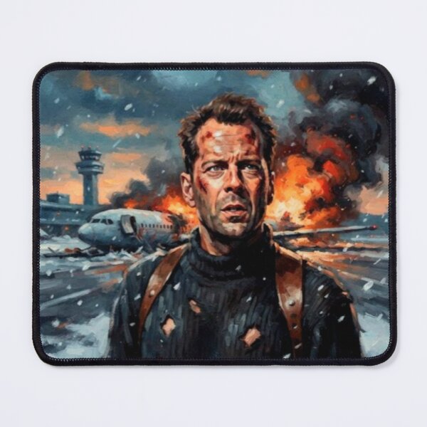 Item preview, Die Hard 2 Action Thriller Fine Art Tribute designed and sold by Art's Diner.