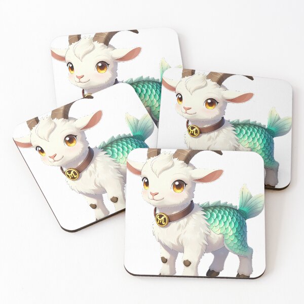 Item preview, Capricorn Cute Sea-Goat designed and sold by pumsquare.