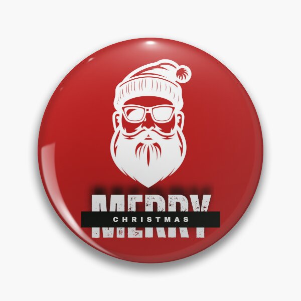 Item preview, Merry Christmas – Hipster Santa with beard designed and sold by dude-sign.