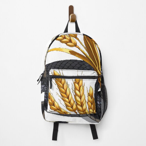 Item preview, Black Serpent Coiled Around Wheat designed and sold by IllumeInk.
