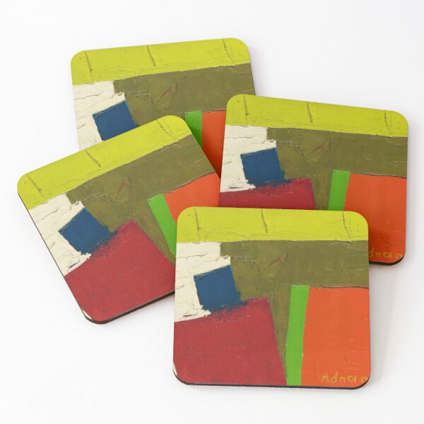 Item preview, Etel Adnan Abstract Art, Etel Adnan Acrylic Paintings, Etel Adnan Art, Etel Adnan Artist, Etel Adnan Artwork designed and sold by Russemar.