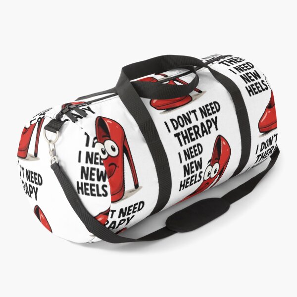Item preview, High Heels Therapy Cartoon: Comic shoes with a saying designed and sold by Pineapple-Tree.