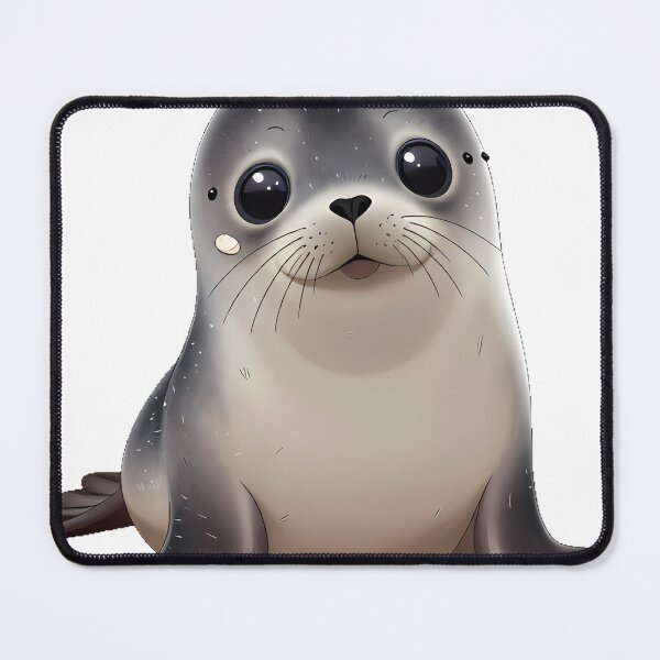 Item preview, Cancer Cute Seal with Shell designed and sold by pumsquare.