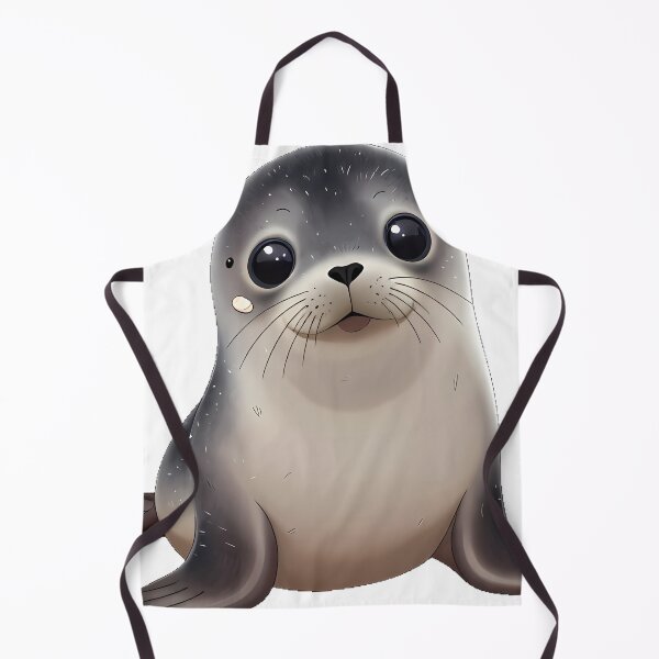 Item preview, Cancer Cute Seal with Shell designed and sold by pumsquare.