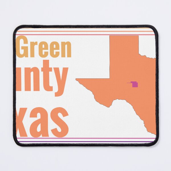 Item preview, Tom Green County Texas Highlighted on State Map designed and sold by TheIconSmith.