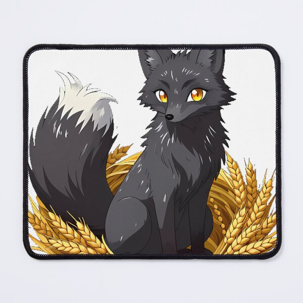 Item preview, Black Fox with Wheat Bundle designed and sold by IllumeInk.