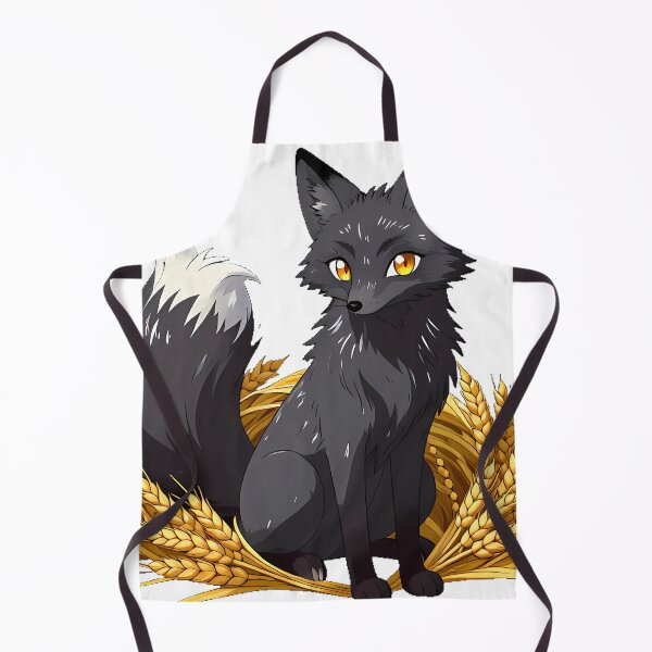 Item preview, Black Fox with Wheat Bundle designed and sold by IllumeInk.