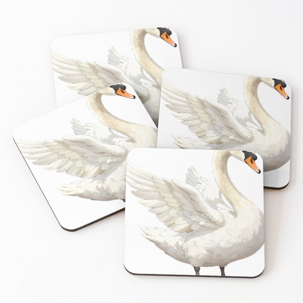 Item preview, Libra Swan with Rainbow designed and sold by pumsquare.