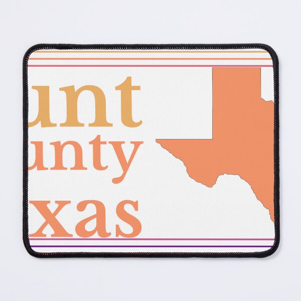 Item preview, Hunt County Texas Highlighted on State Map designed and sold by TheIconSmith.