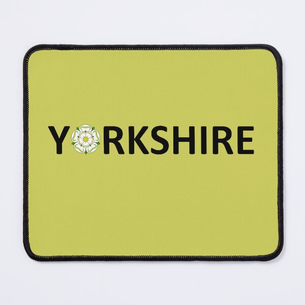 Item preview, Yorkshire Text With White Rose Emblem designed and sold by taiche.