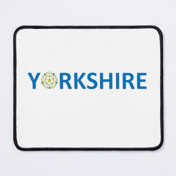 Item preview, Yorkshire Text With White Rose Emblem designed and sold by taiche.