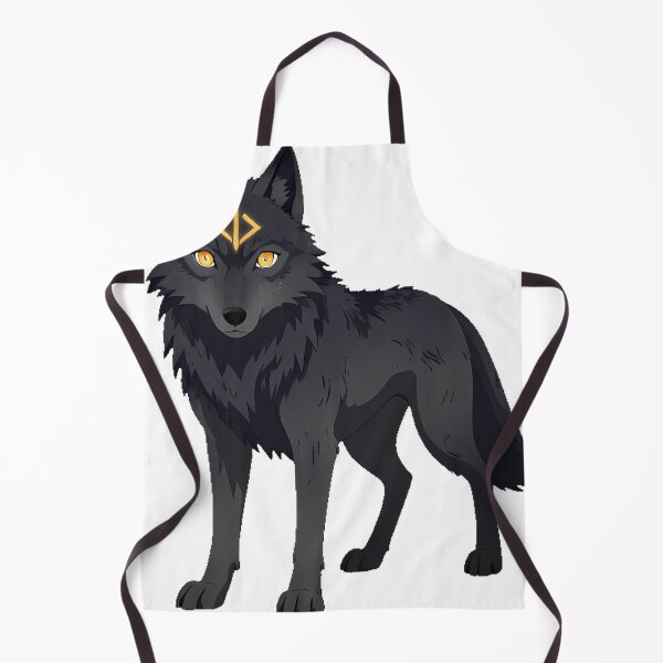Item preview, Black Wolf with Harvest Rune designed and sold by IllumeInk.