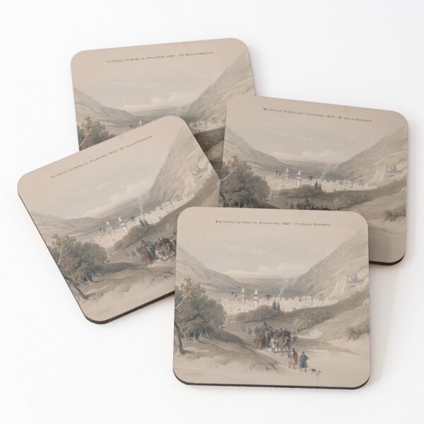 Item preview, Entrance to Nablus, Palestine 1927 - By David Roberts designed and sold by Hurriyyatee.