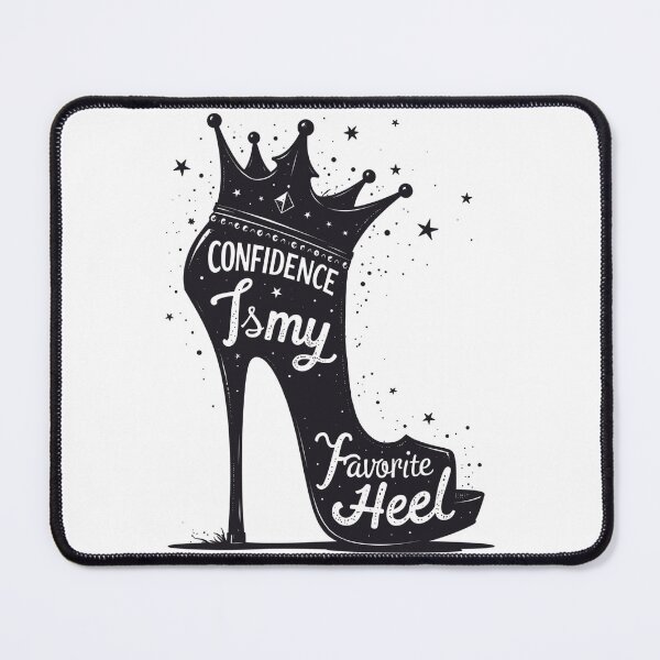 Item preview, Confidence is my favorite heel - high heel silhouette designed and sold by Pineapple-Tree.