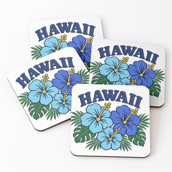 Item preview, Hawaii Tropical Hibiscus Flower Design designed and sold by WearTheVibe Store.