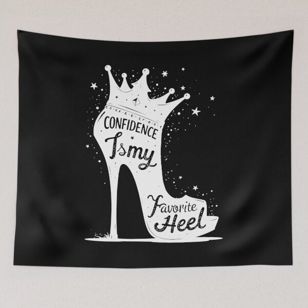Item preview, Confidence is my favorite heel - high heel silhouette designed and sold by Pineapple-Tree.