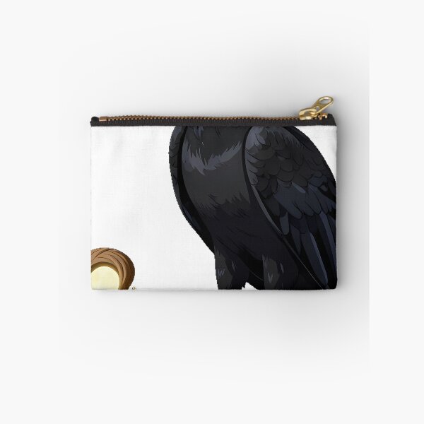 Item preview, Black Vulture with Harvest Staff designed and sold by IllumeInk.