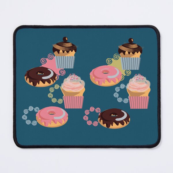 Item preview, drawing of various sweets designed and sold by Tana&tanuc.