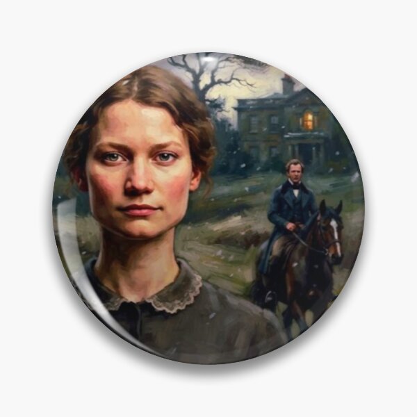 Item preview, Jane Eyre Gothic Romance Fine Art Tribute designed and sold by Art's Diner.