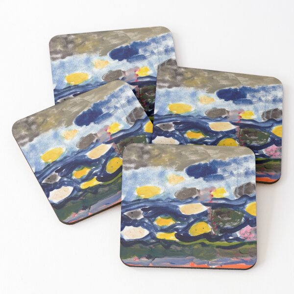 Item preview, Etel Adnan Abstract Art, Etel Adnan Acrylic Paintings, Etel Adnan Art, Etel Adnan Artist, Etel Adnan Artwork designed and sold by Russemar.