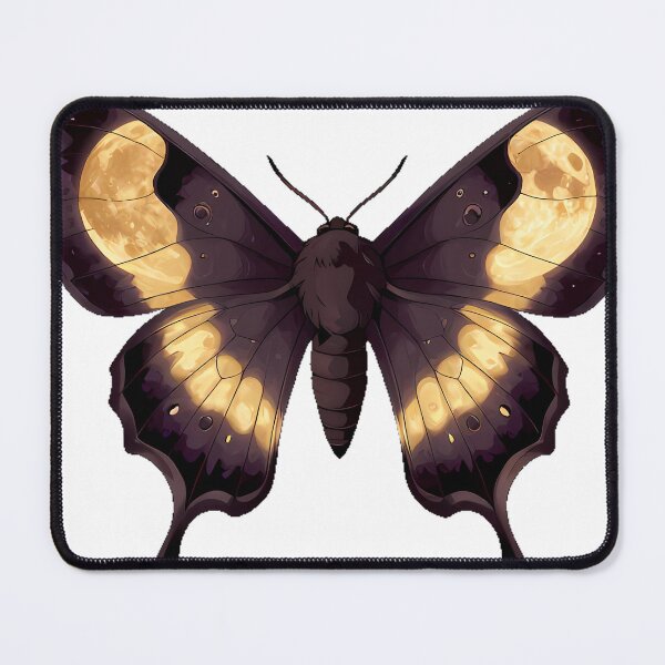 Item preview, Dark Moth with Harvest Moon Wings designed and sold by IllumeInk.