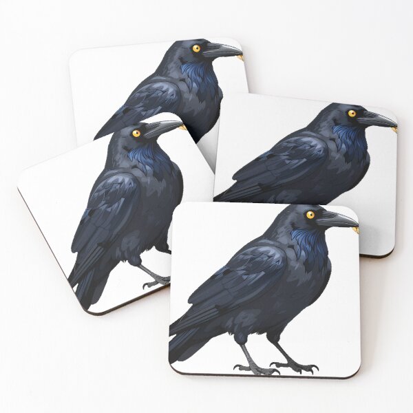 Item preview, Raven with Triple Moon and Wheat designed and sold by IllumeInk.