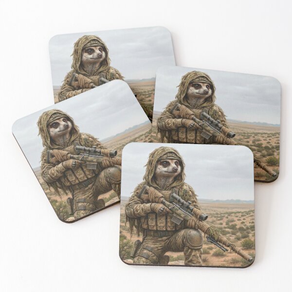 Item preview, Meerkat Desert Sniper designed and sold by HybridA-2.