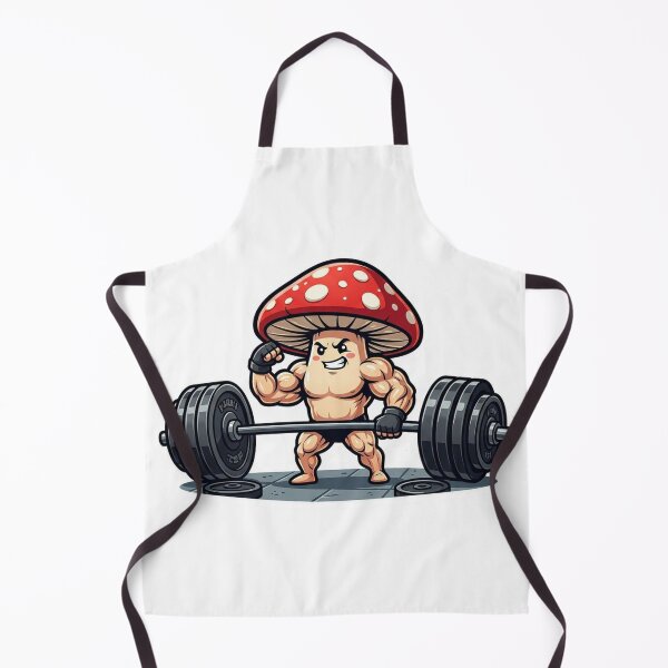 Item preview, Buff Mushroom Lifting Weights designed and sold by YNAMREG.