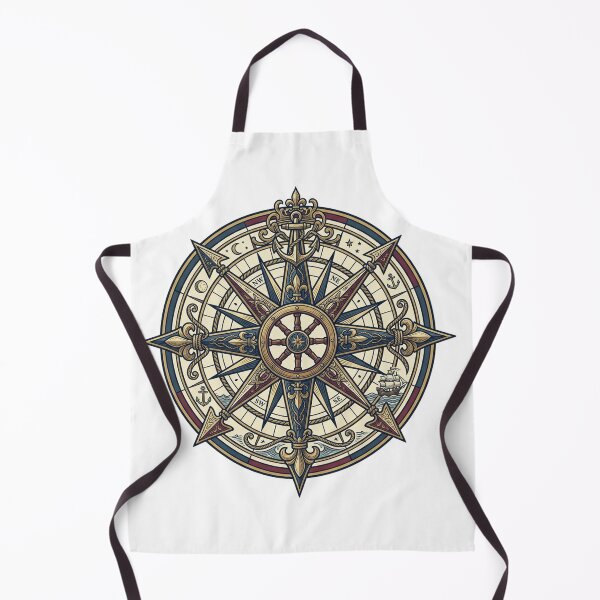 Item preview, Detailed Nautical Compass Rose designed and sold by YNAMREG.