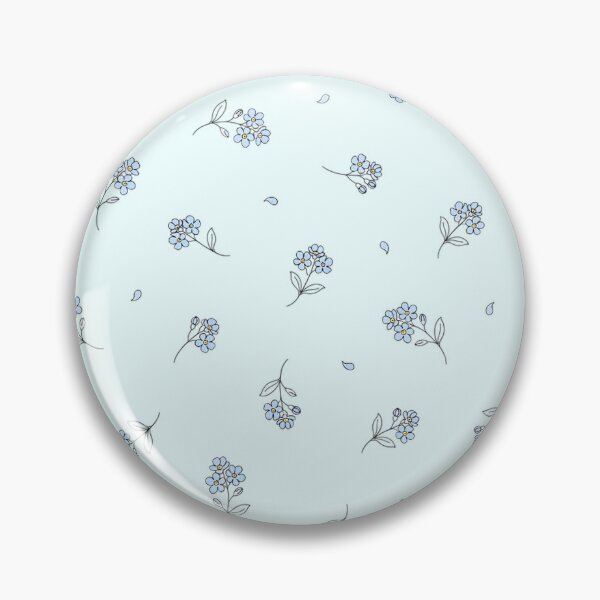 Item preview, Forget Me Not Blue Floral Seamless Pattern - Delicate Hand Drawn Flowers designed and sold by NuvoraNest.