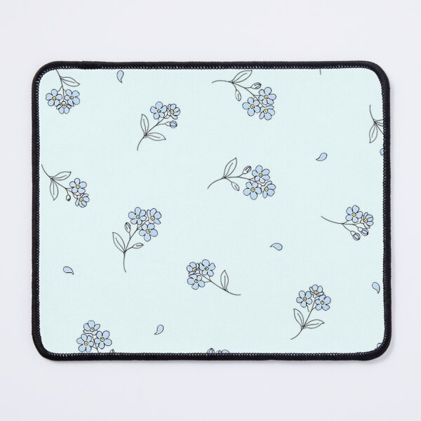 Item preview, Forget Me Not Blue Floral Seamless Pattern - Delicate Hand Drawn Flowers designed and sold by NuvoraNest.