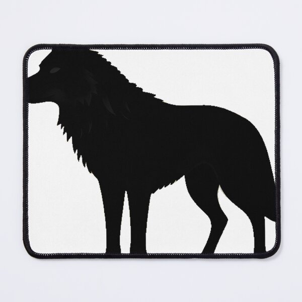 Item preview, Black Wolf Harvest Moon Silhouette designed and sold by IllumeInk.