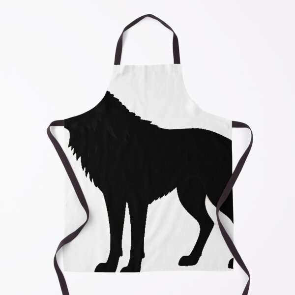 Item preview, Black Wolf Harvest Moon Silhouette designed and sold by IllumeInk.