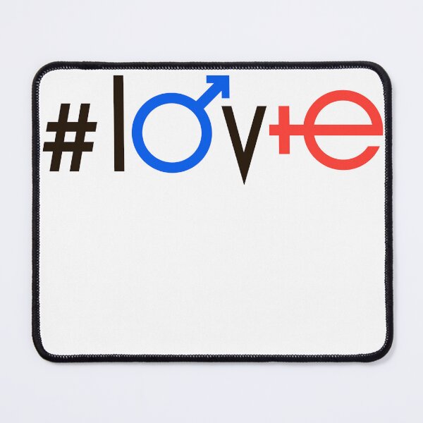 Item preview, Love Gender Symbols Graphic Art или Romantic Love Typography Design designed and sold by GunazaArt.