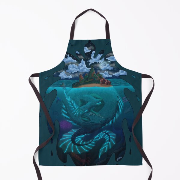 Item preview, Sleeping Leviathan with an Island Growing on its Back designed and sold by TheMossAndMermaid.