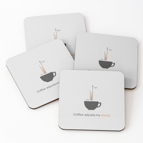 Item preview, Coffee Mood Meter Level Indicator designed and sold by VibeShift Studio.