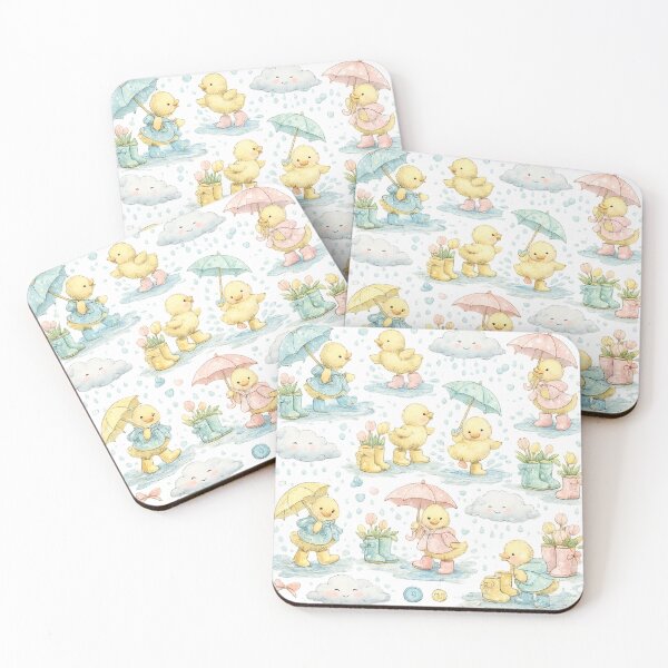 Item preview, Cute Watercolor Ducks designed and sold by kyrasolis.