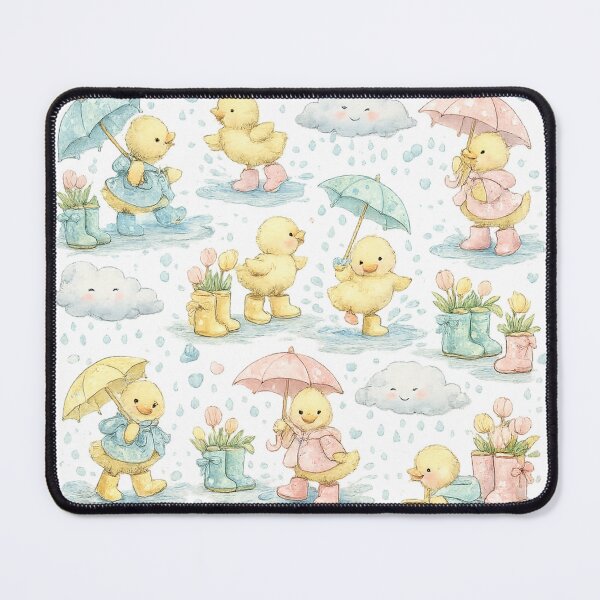 Item preview, Cute Watercolor Ducks designed and sold by kyrasolis.