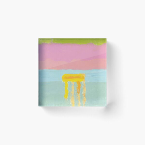 Item preview, Etel Adnan Abstract Art, Etel Adnan Acrylic Paintings, Etel Adnan Art, Etel Adnan Artist, Etel Adnan Artwork designed and sold by Russemar.